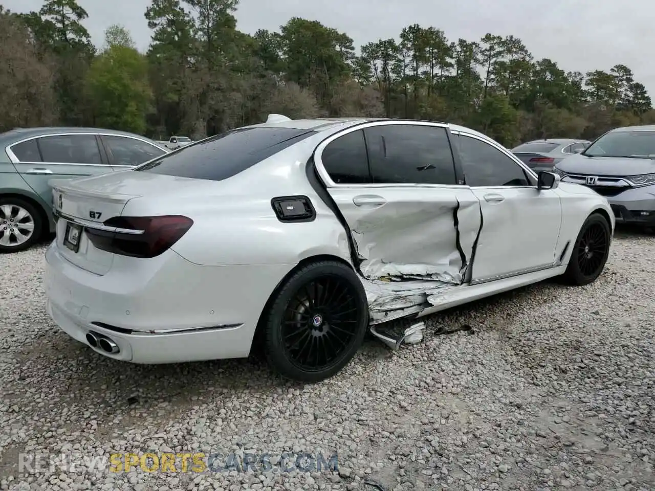 3 Photograph of a damaged car WBA7F2C17KB242401 BMW 7 SERIES 2019