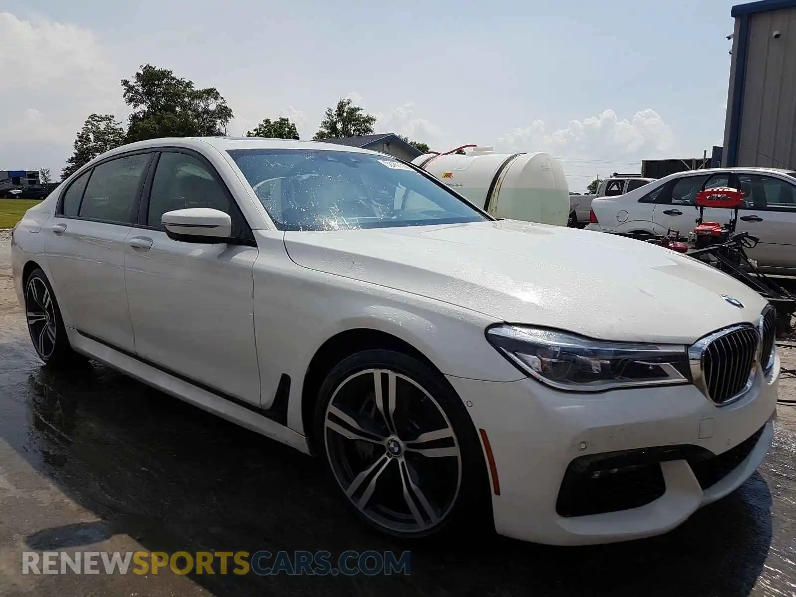 1 Photograph of a damaged car WBA7F2C51KB238993 BMW 7 SERIES 2019