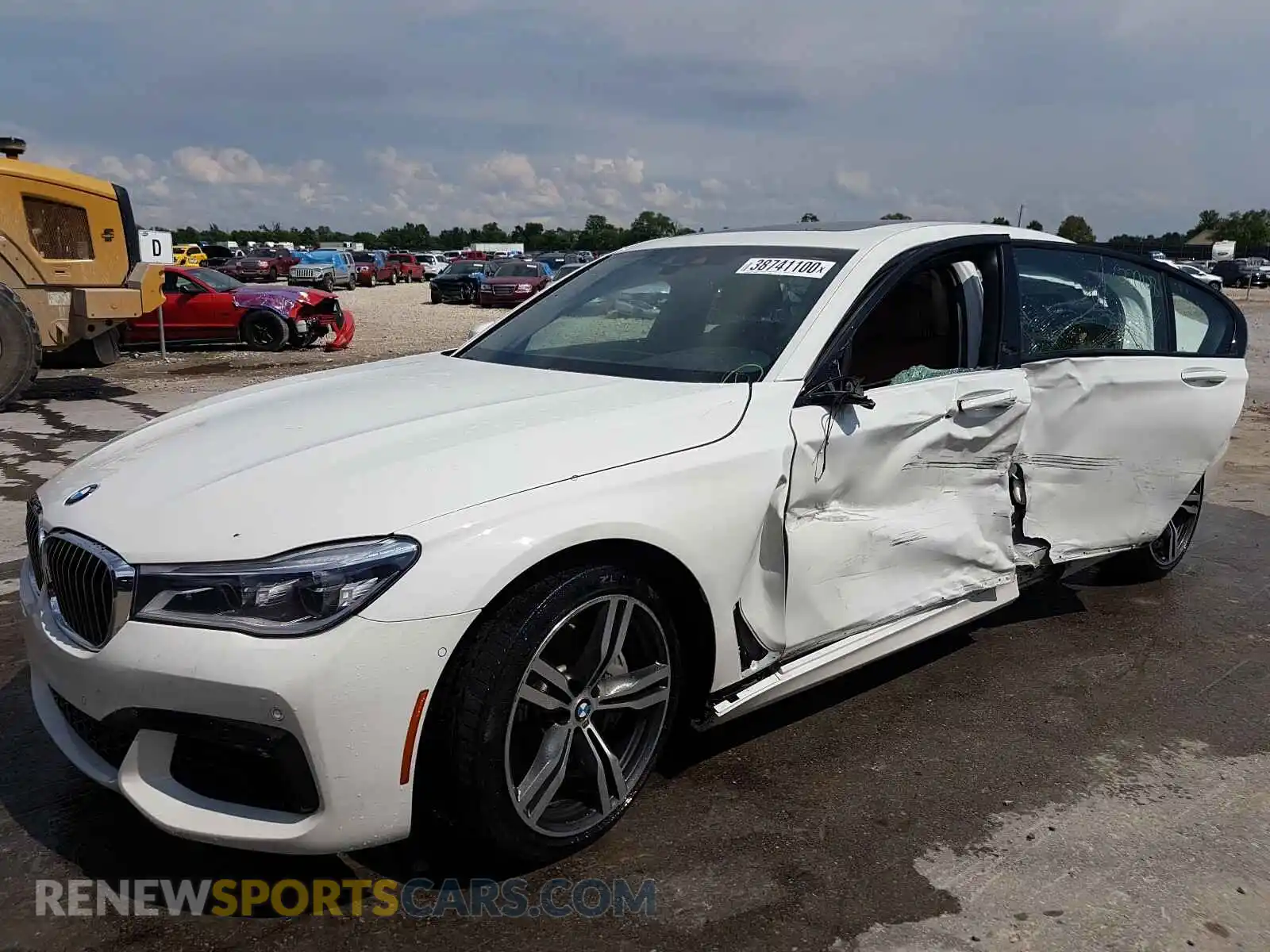 2 Photograph of a damaged car WBA7F2C51KB238993 BMW 7 SERIES 2019