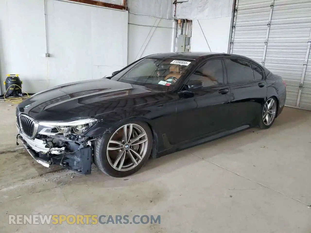 1 Photograph of a damaged car WBA7F2C53KB239045 BMW 7 SERIES 2019