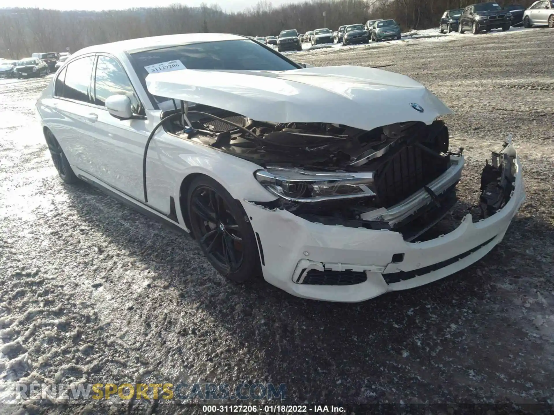 1 Photograph of a damaged car WBA7F2C53KB239904 BMW 7 SERIES 2019