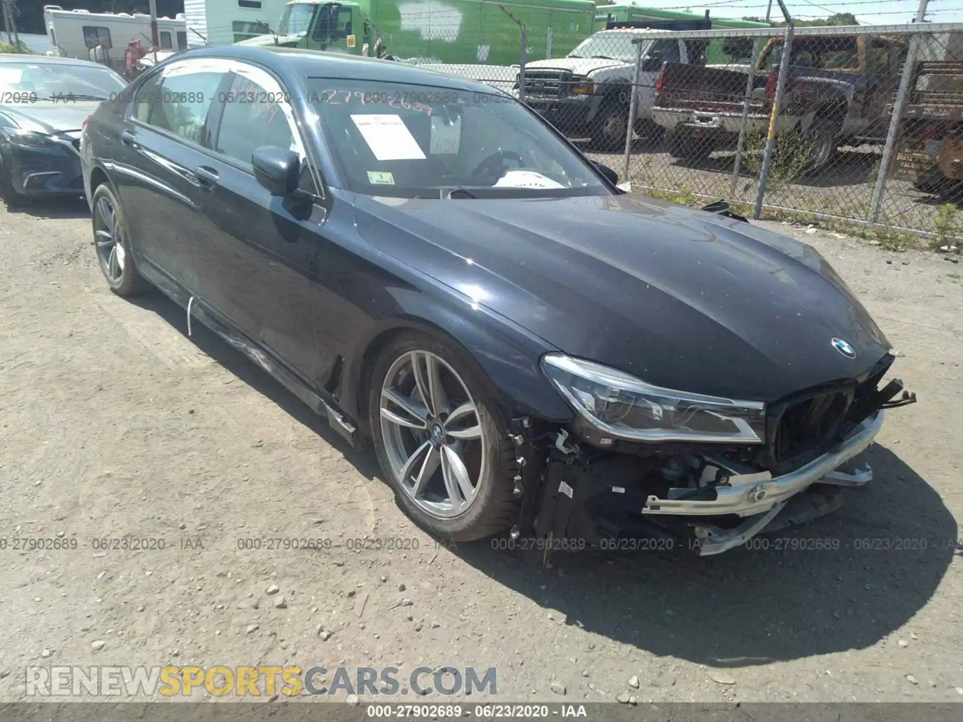 1 Photograph of a damaged car WBA7F2C53KB240518 BMW 7 SERIES 2019
