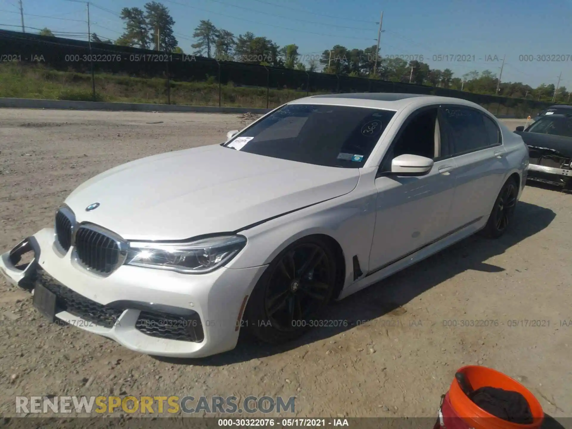 2 Photograph of a damaged car WBA7F2C55KB239080 BMW 7 SERIES 2019