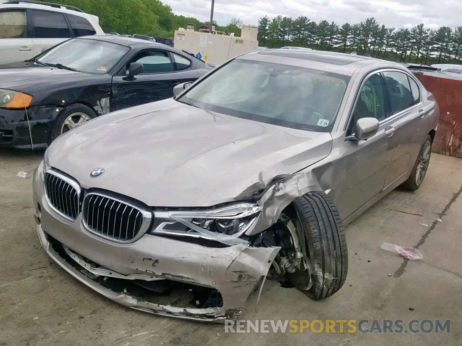 2 Photograph of a damaged car WBA7F2C55KB240620 BMW 7 SERIES 2019