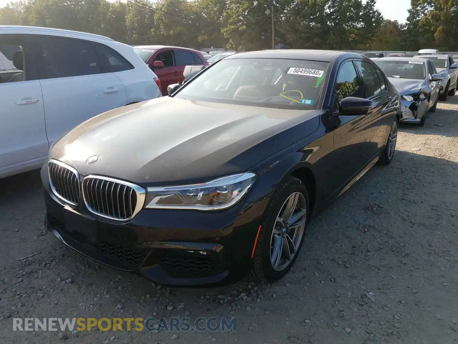 2 Photograph of a damaged car WBA7F2C58KB239445 BMW 7 SERIES 2019