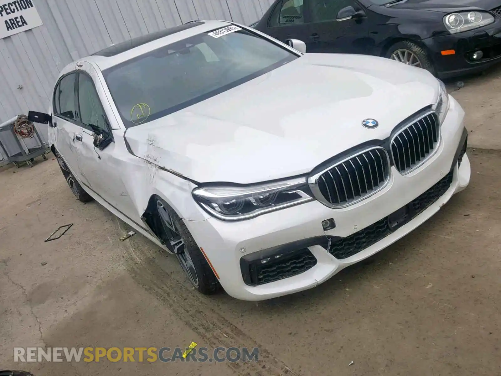 1 Photograph of a damaged car WBA7F2C58KB240014 BMW 7 SERIES 2019