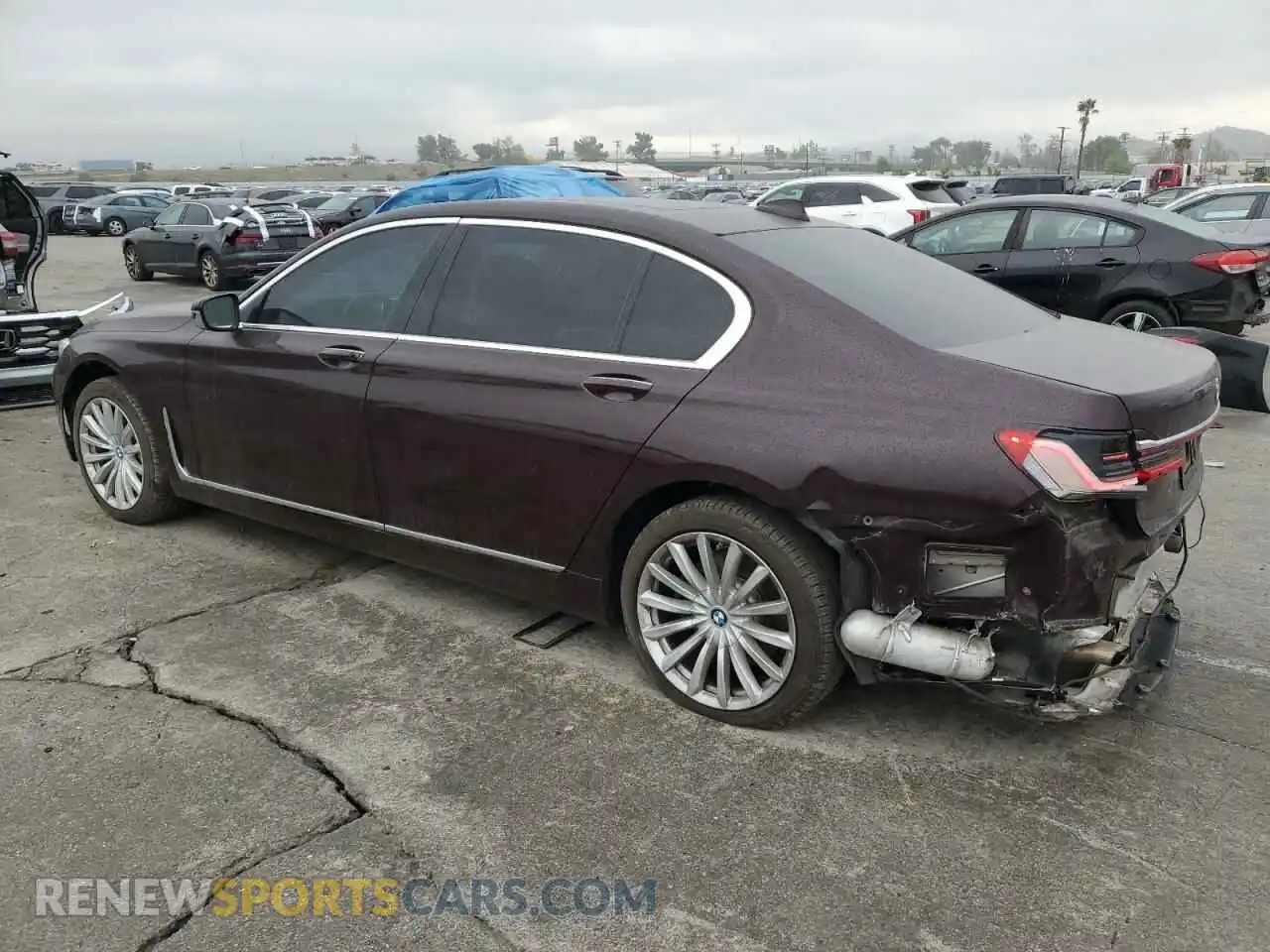 2 Photograph of a damaged car WBA7T2C04LCD14332 BMW 7 SERIES 2020