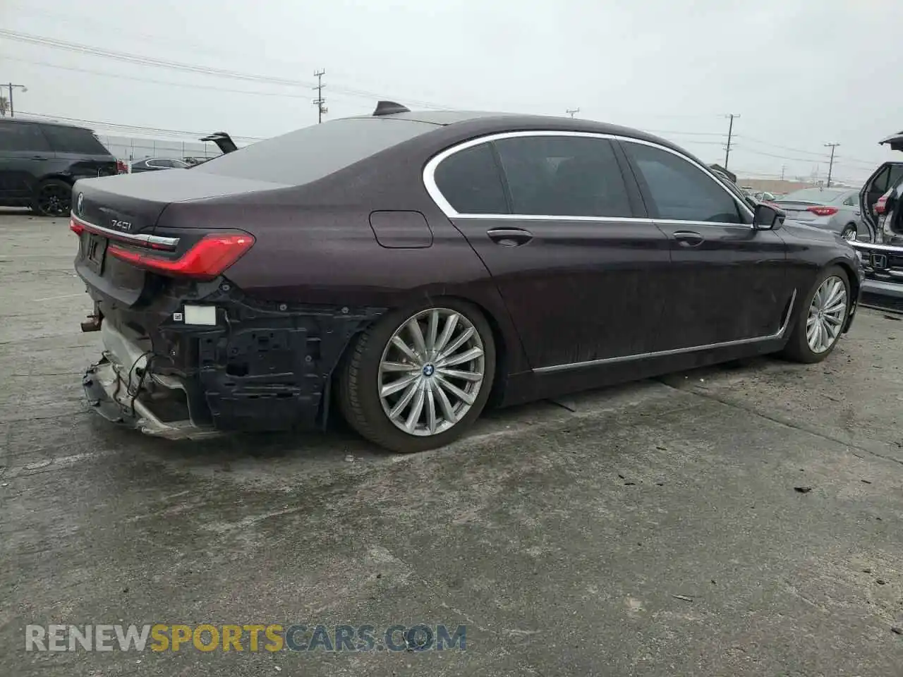 3 Photograph of a damaged car WBA7T2C04LCD14332 BMW 7 SERIES 2020