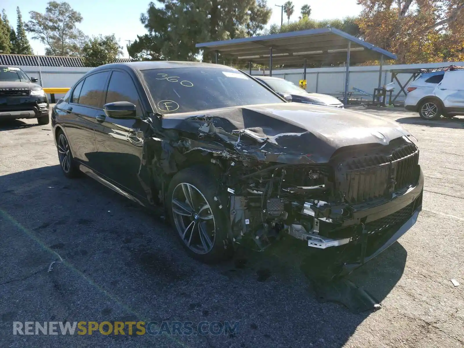 1 Photograph of a damaged car WBA7T2C04LGF96707 BMW 7 SERIES 2020