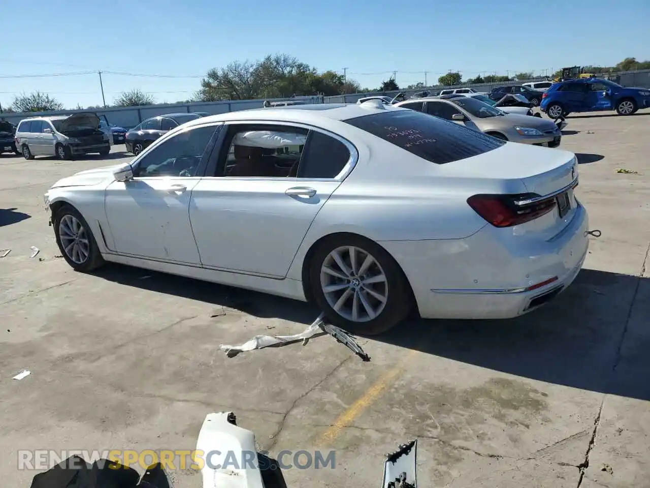 2 Photograph of a damaged car WBA7T2C05LGL17746 BMW 7 SERIES 2020