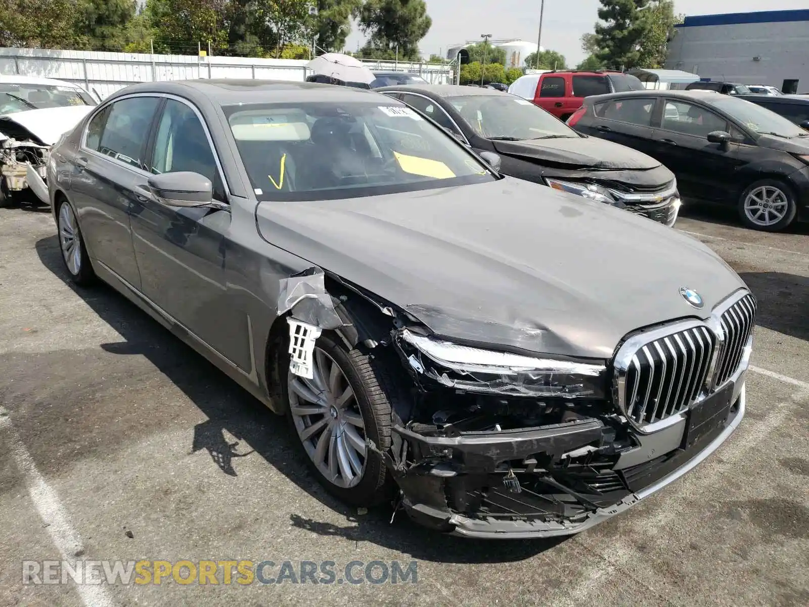 1 Photograph of a damaged car WBA7T2C06LCE43494 BMW 7 SERIES 2020