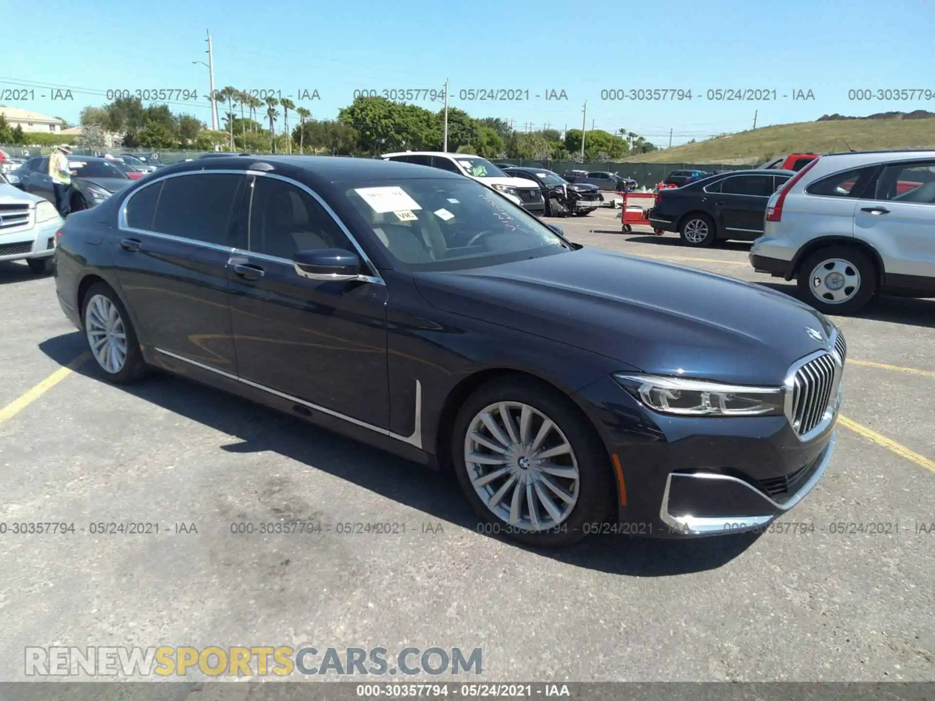 1 Photograph of a damaged car WBA7T2C07LCD73729 BMW 7 SERIES 2020