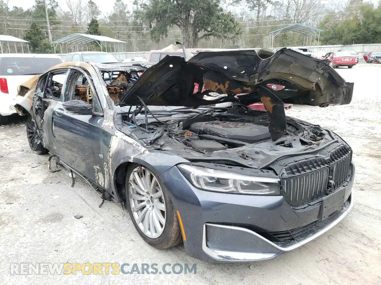 1 Photograph of a damaged car WBA7T2C07LCD96671 BMW 7 SERIES 2020