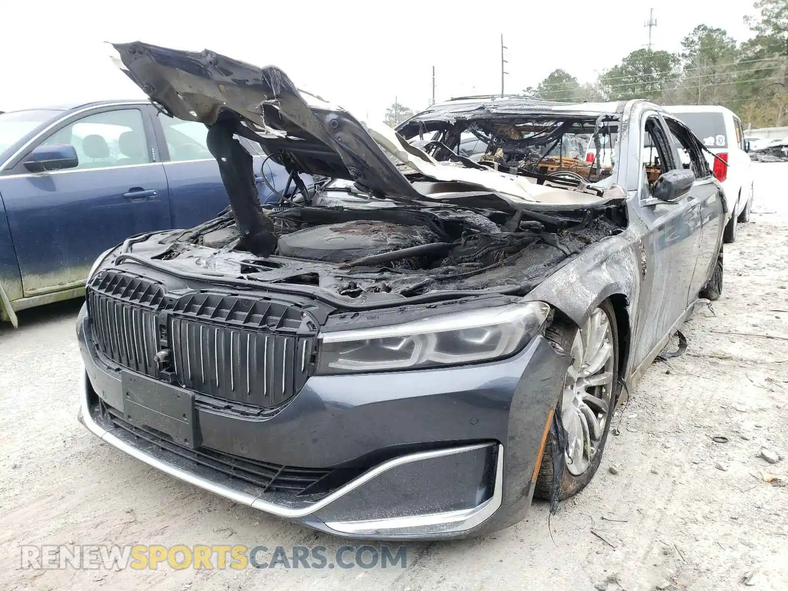 2 Photograph of a damaged car WBA7T2C07LCD96671 BMW 7 SERIES 2020