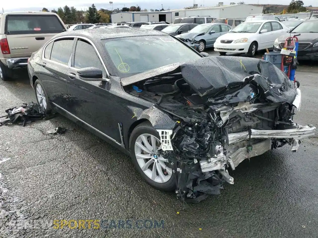 1 Photograph of a damaged car WBA7T2C08LGL17031 BMW 7 SERIES 2020