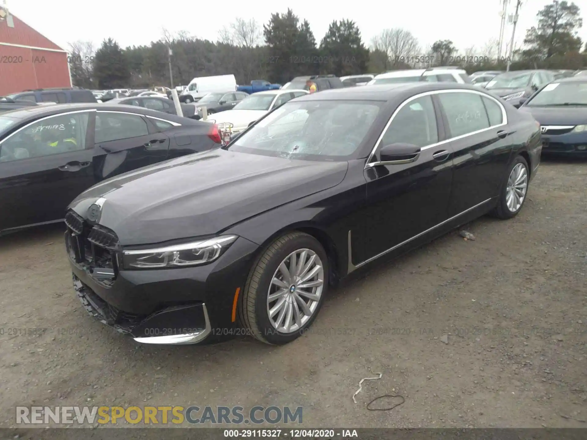 2 Photograph of a damaged car WBA7T2C09LCD53398 BMW 7 SERIES 2020
