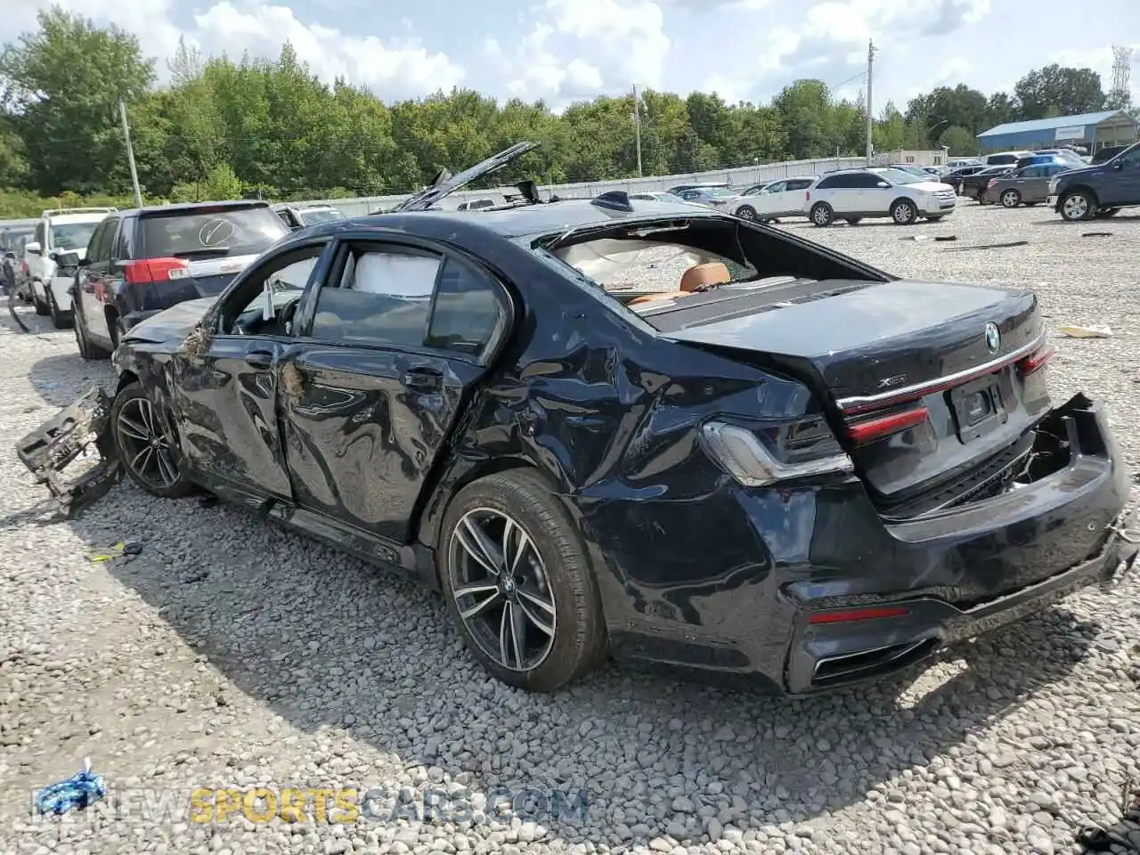 2 Photograph of a damaged car WBA7T4C01LCD47106 BMW 7 SERIES 2020