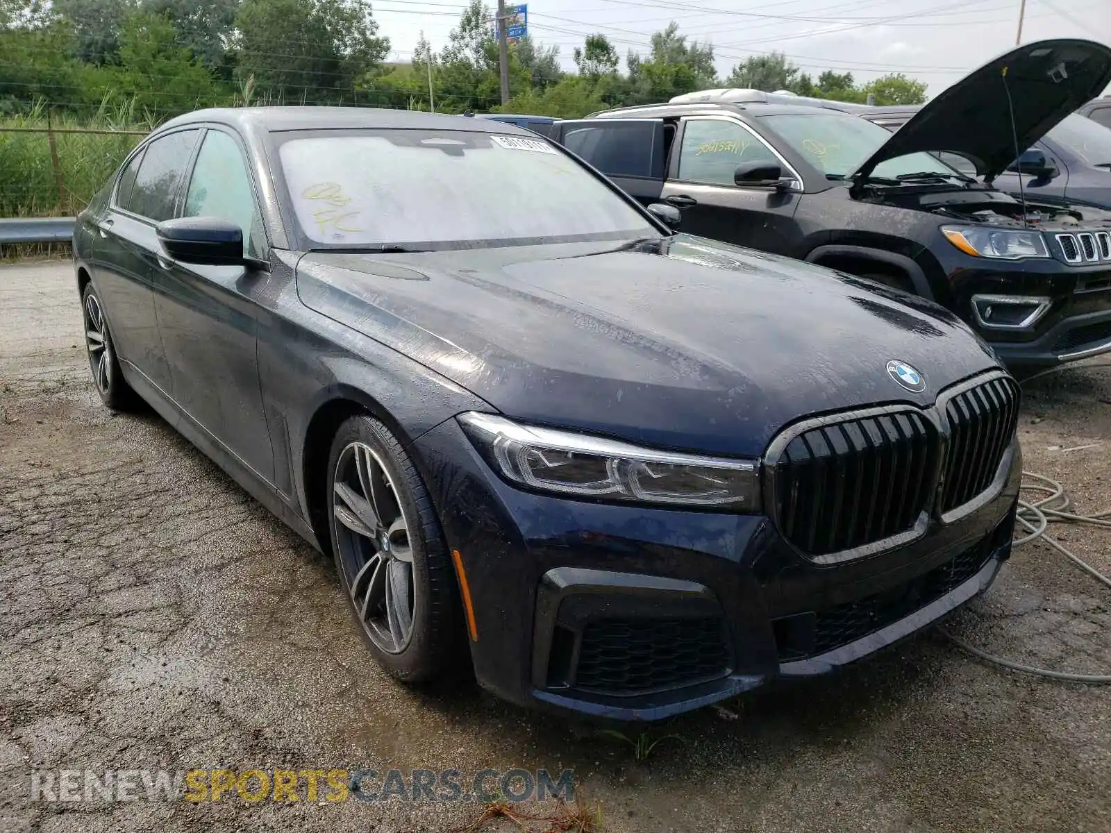 1 Photograph of a damaged car WBA7T4C05LCE12829 BMW 7 SERIES 2020