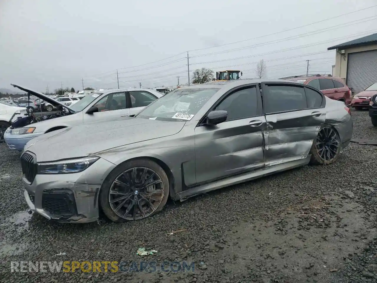 1 Photograph of a damaged car WBA7U2C00LGJ59975 BMW 7 SERIES 2020