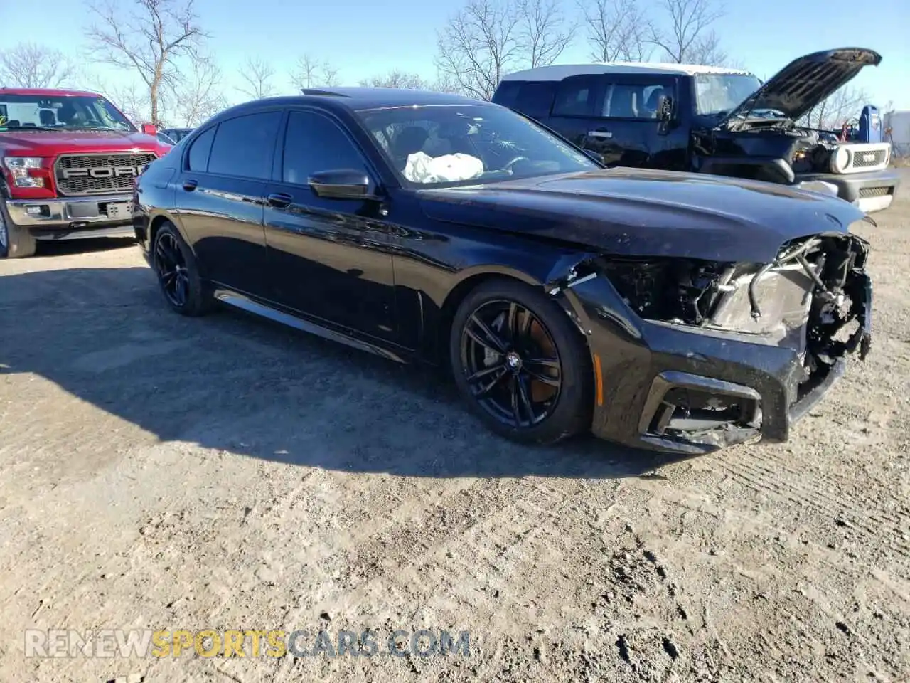1 Photograph of a damaged car WBA7U2C01LBX84754 BMW 7 SERIES 2020