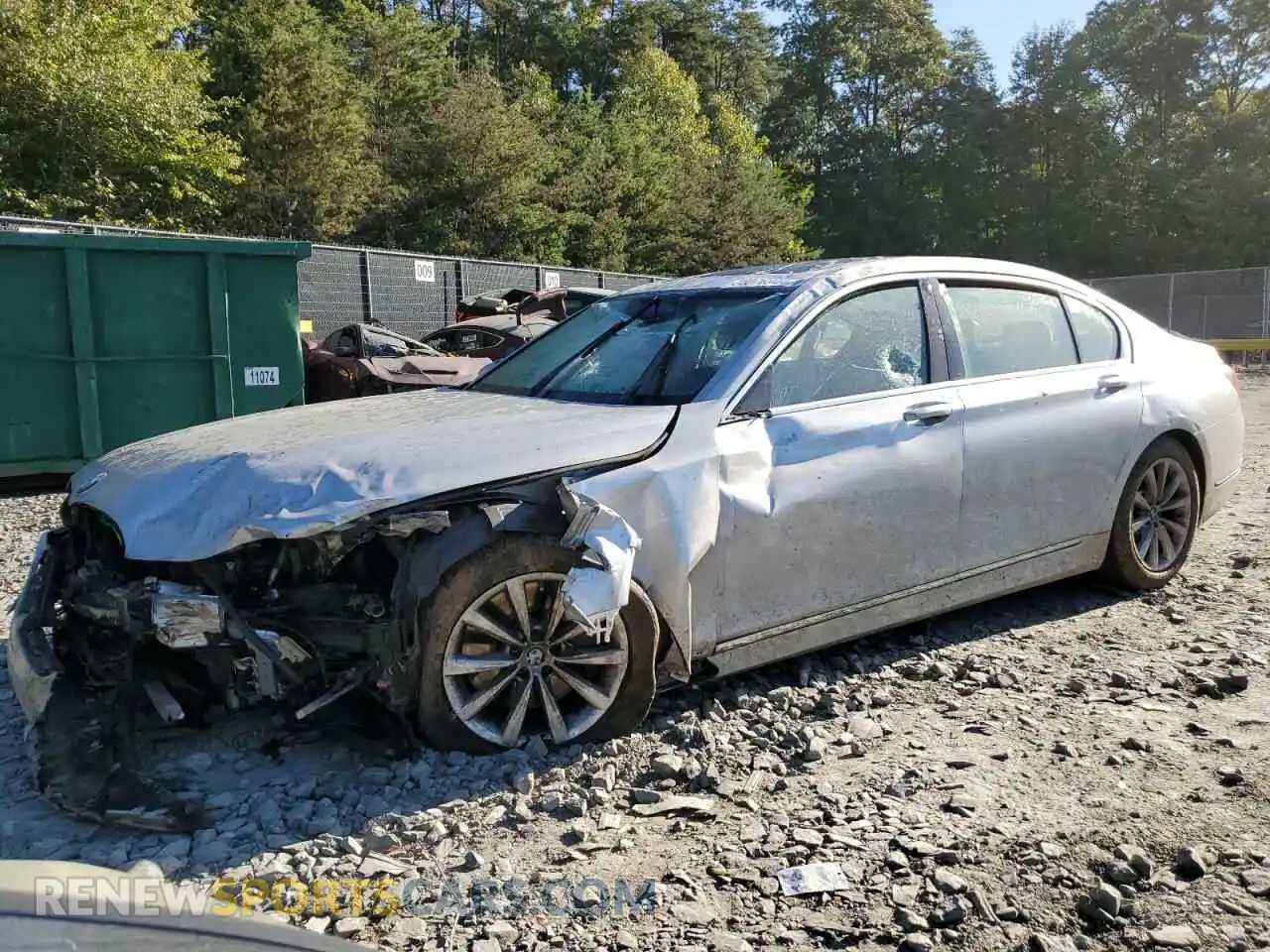 1 Photograph of a damaged car WBA7U2C02LCD65874 BMW 7 SERIES 2020