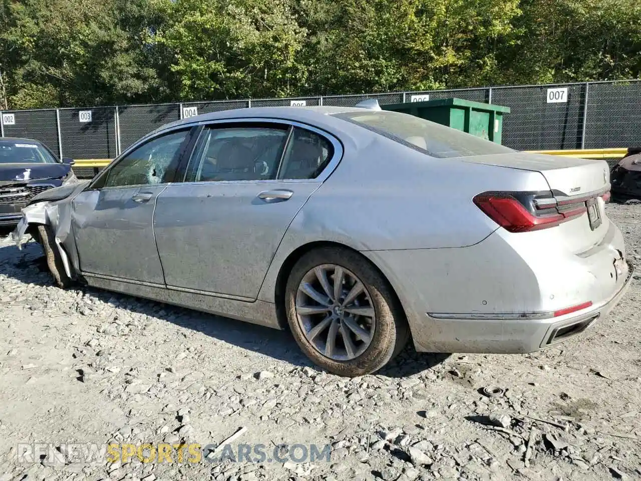2 Photograph of a damaged car WBA7U2C02LCD65874 BMW 7 SERIES 2020