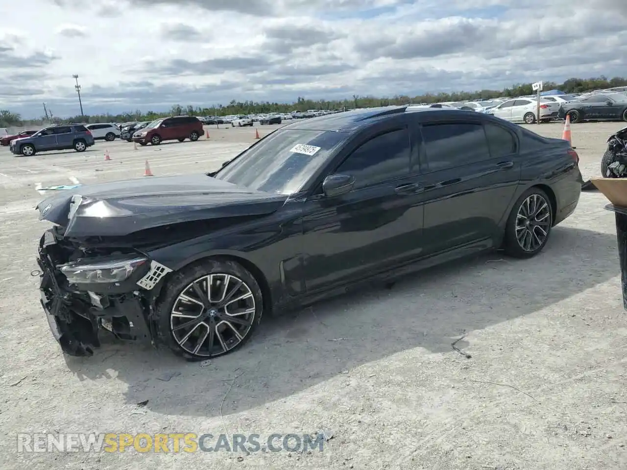 1 Photograph of a damaged car WBA7U2C0XLCD63029 BMW 7 SERIES 2020