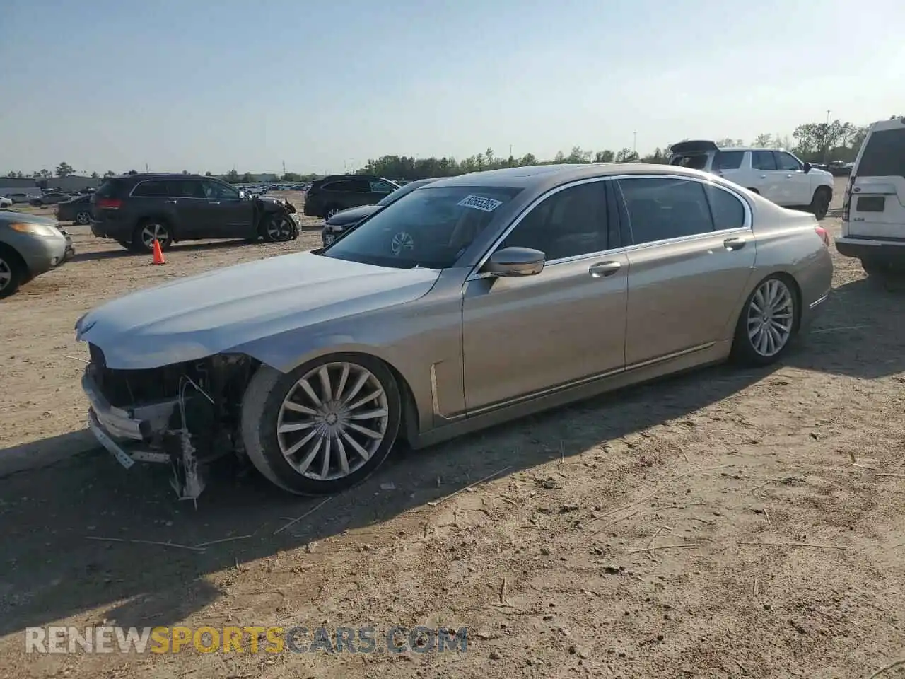 1 Photograph of a damaged car WBA7T2C02MCF77517 BMW 7 SERIES 2021