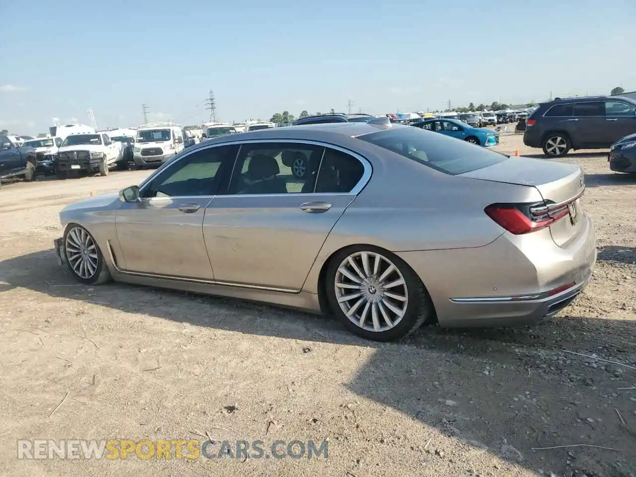 2 Photograph of a damaged car WBA7T2C02MCF77517 BMW 7 SERIES 2021