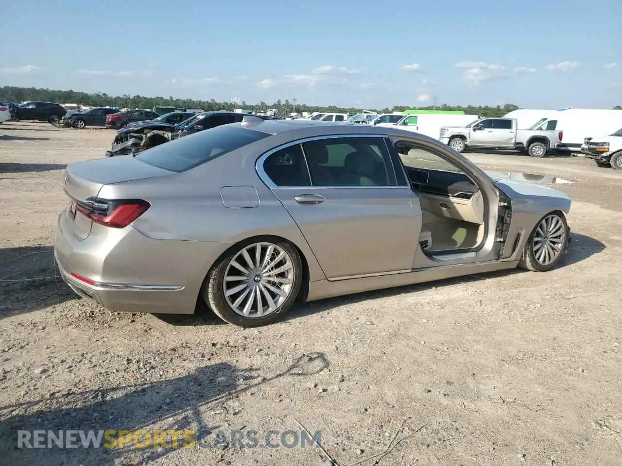 3 Photograph of a damaged car WBA7T2C02MCF77517 BMW 7 SERIES 2021
