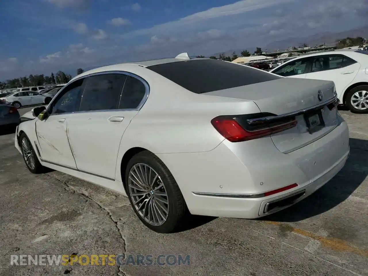 3 fotografías del automóvil dañado WBA7T2C02MCG57805 BMW 7 SERIES 2021