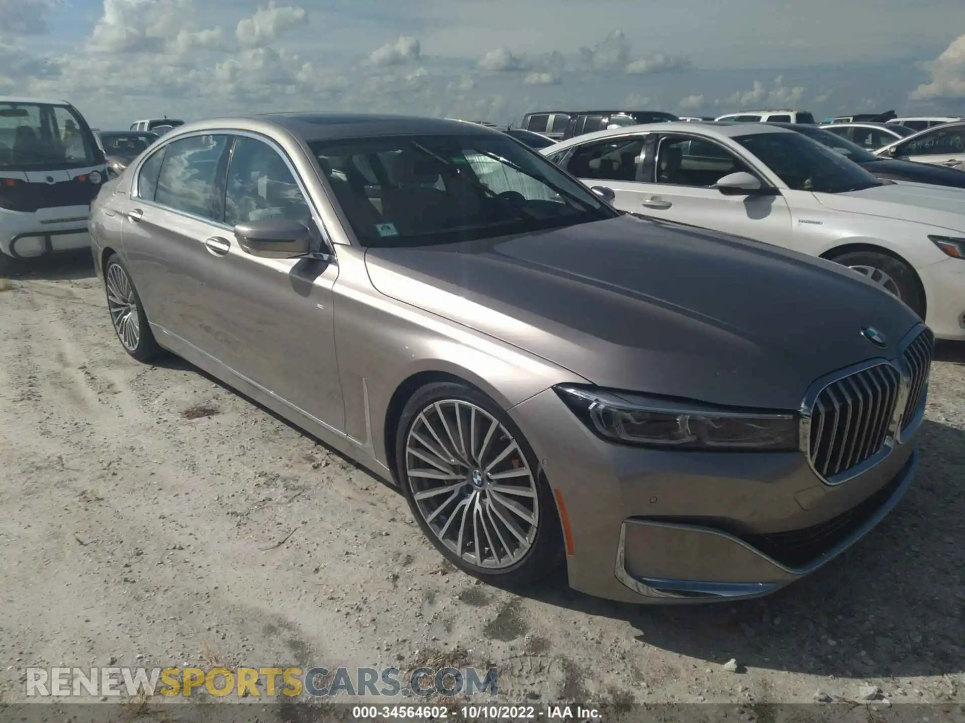 1 Photograph of a damaged car WBA7T2C03MCF81513 BMW 7 SERIES 2021