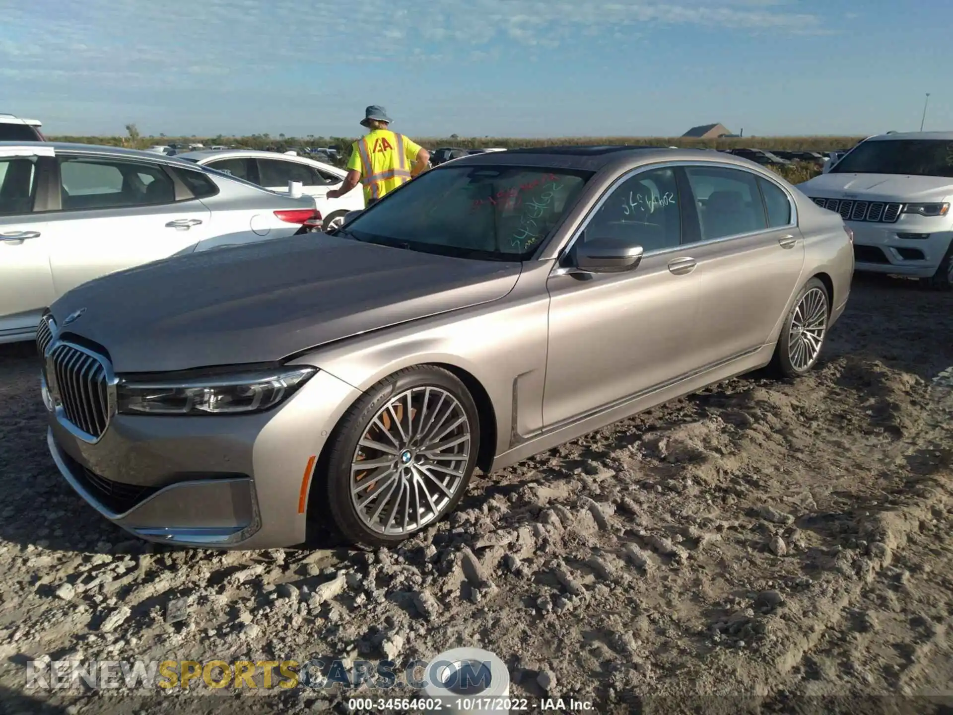 2 Photograph of a damaged car WBA7T2C03MCF81513 BMW 7 SERIES 2021