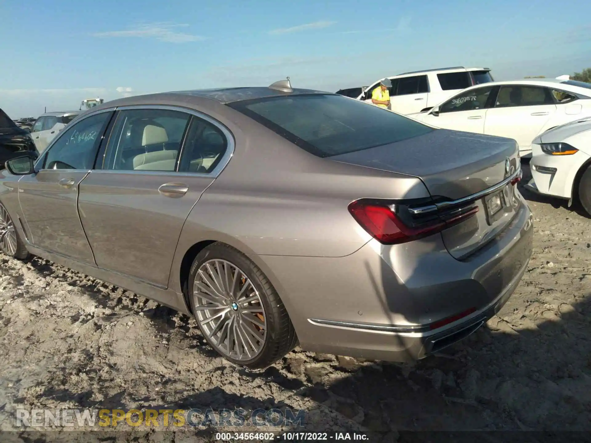 3 Photograph of a damaged car WBA7T2C03MCF81513 BMW 7 SERIES 2021