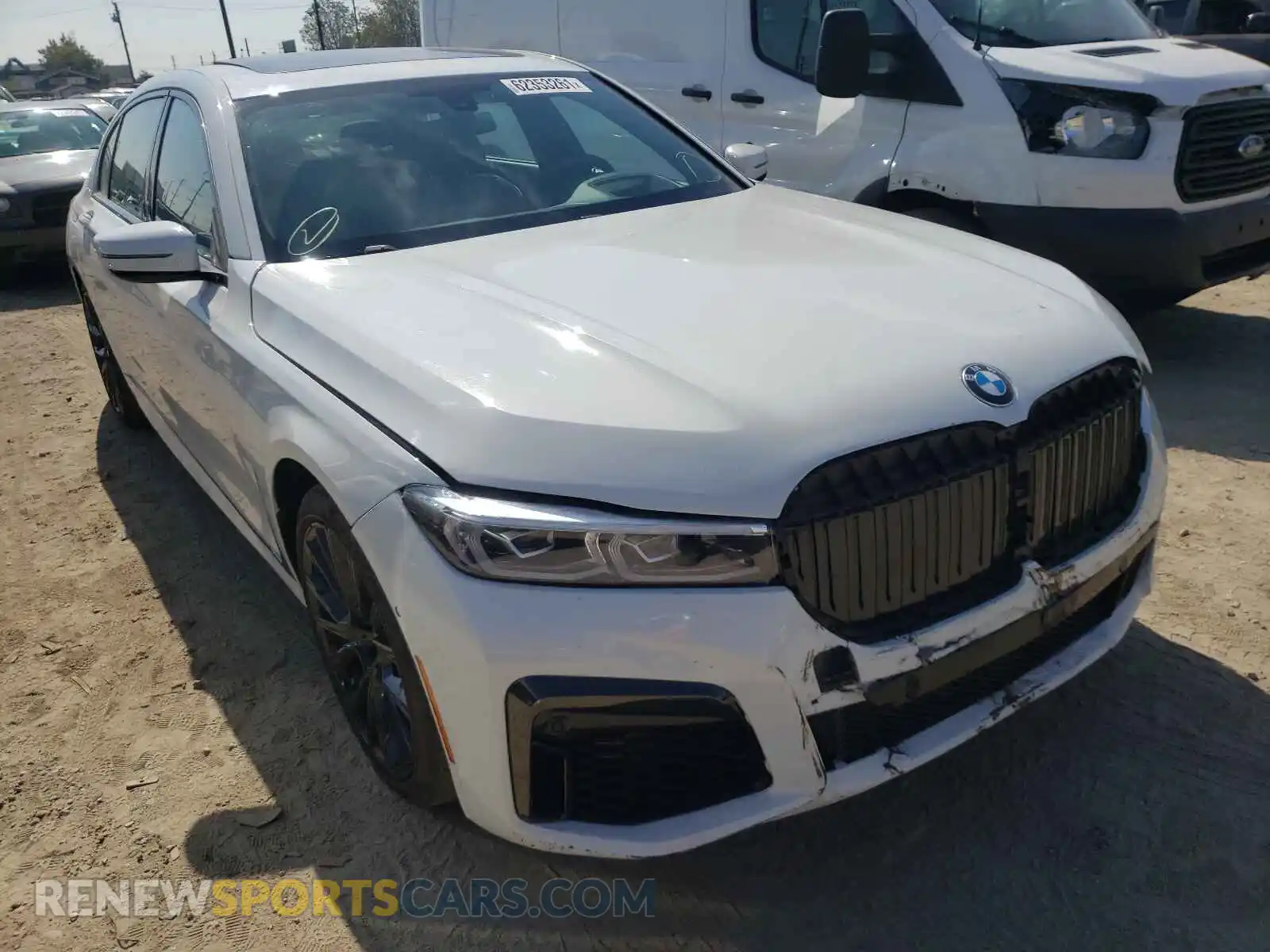 1 Photograph of a damaged car WBA7T2C05MCF87328 BMW 7 SERIES 2021