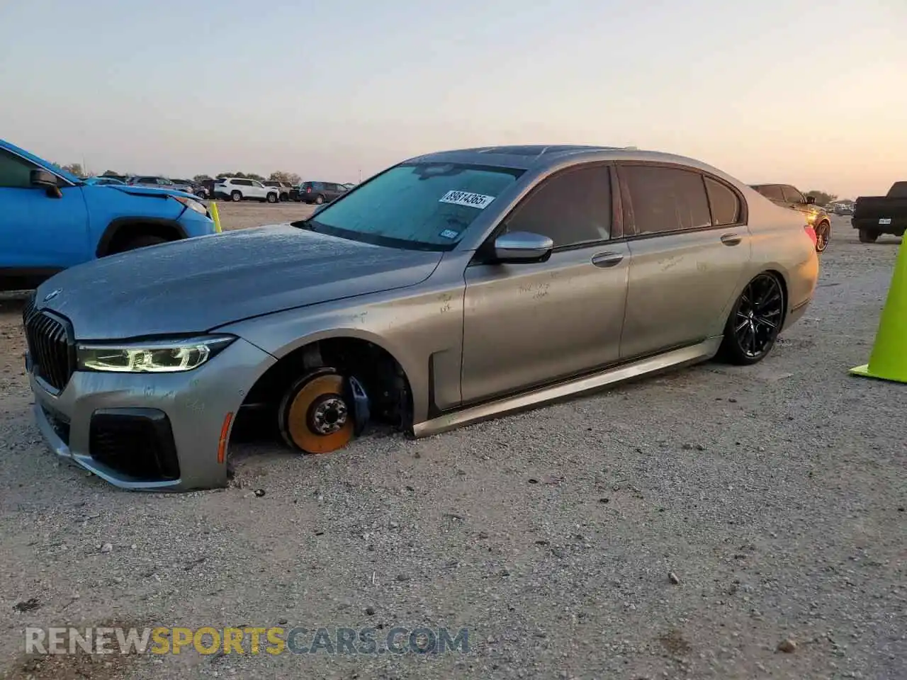 1 Photograph of a damaged car WBA7T2C06MCF00133 BMW 7 SERIES 2021