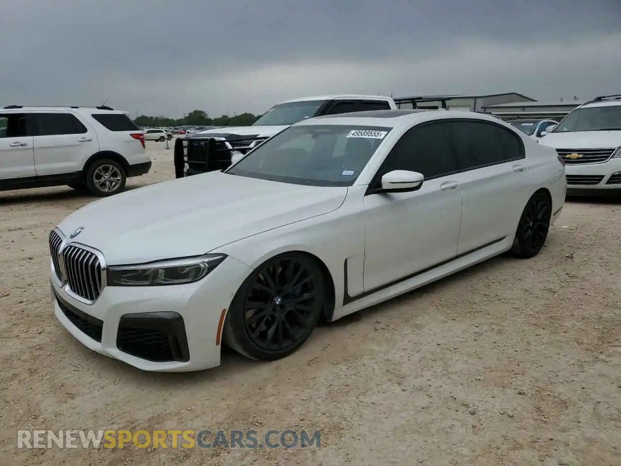 1 Photograph of a damaged car WBA7T2C06MCF88813 BMW 7 SERIES 2021