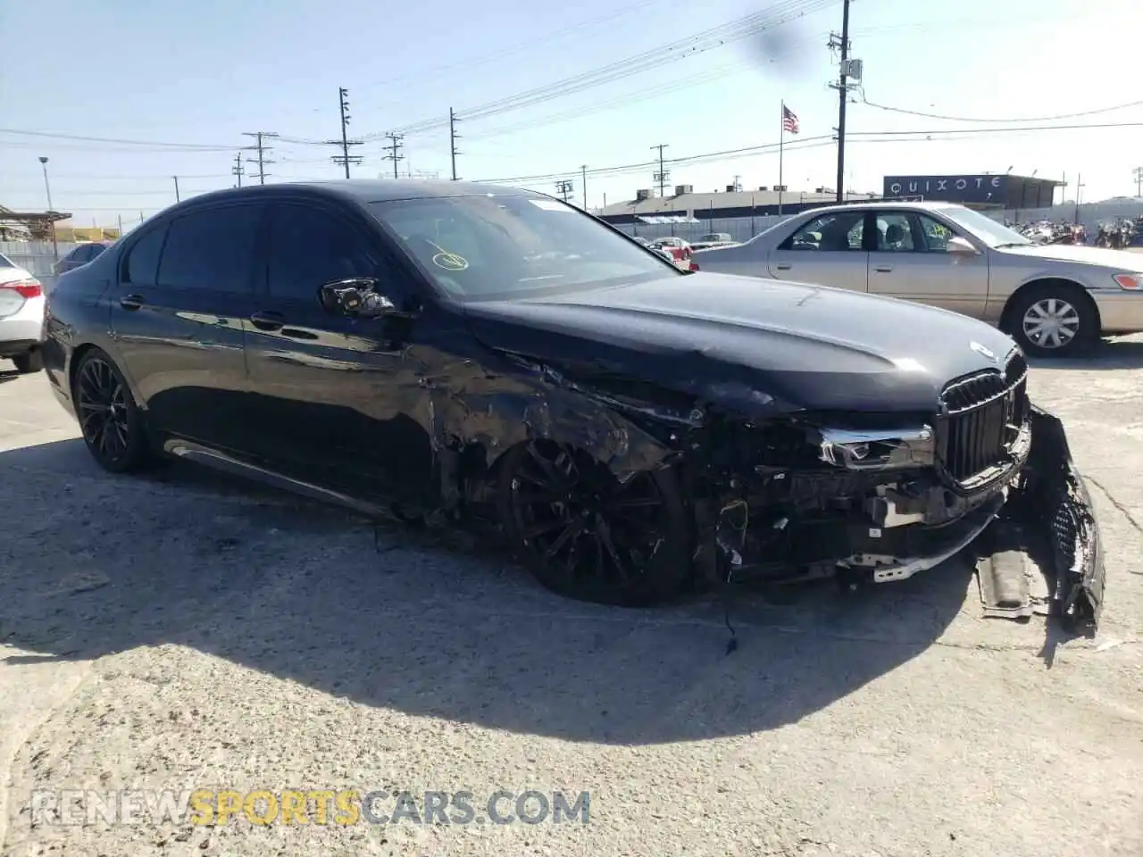 1 Photograph of a damaged car WBA7T2C07MCE61424 BMW 7 SERIES 2021
