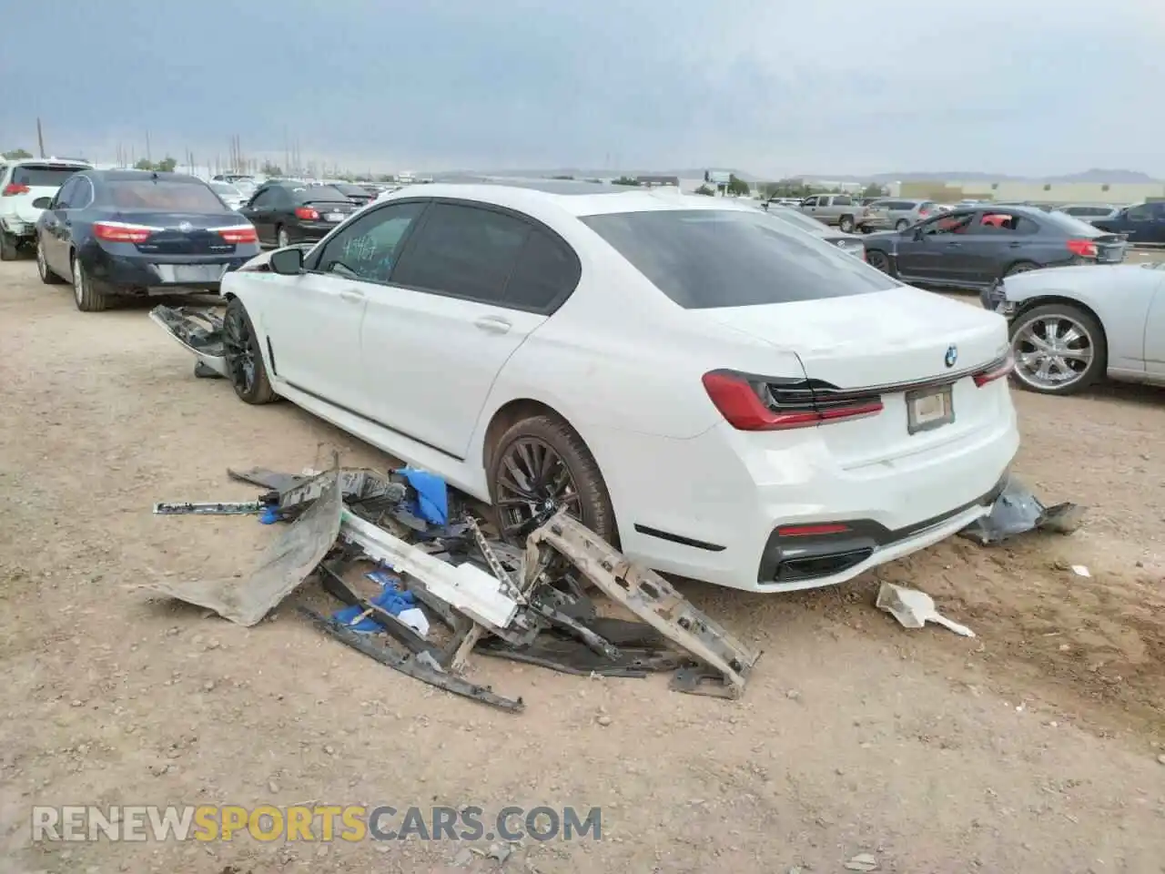 3 Photograph of a damaged car WBA7T2C08MCE54644 BMW 7 SERIES 2021