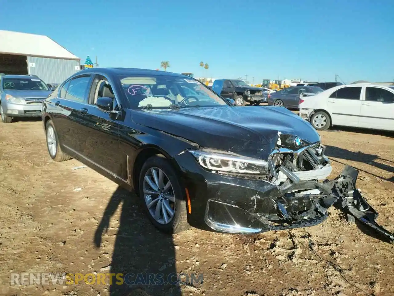 1 Photograph of a damaged car WBA7T2C08MCF36907 BMW 7 SERIES 2021