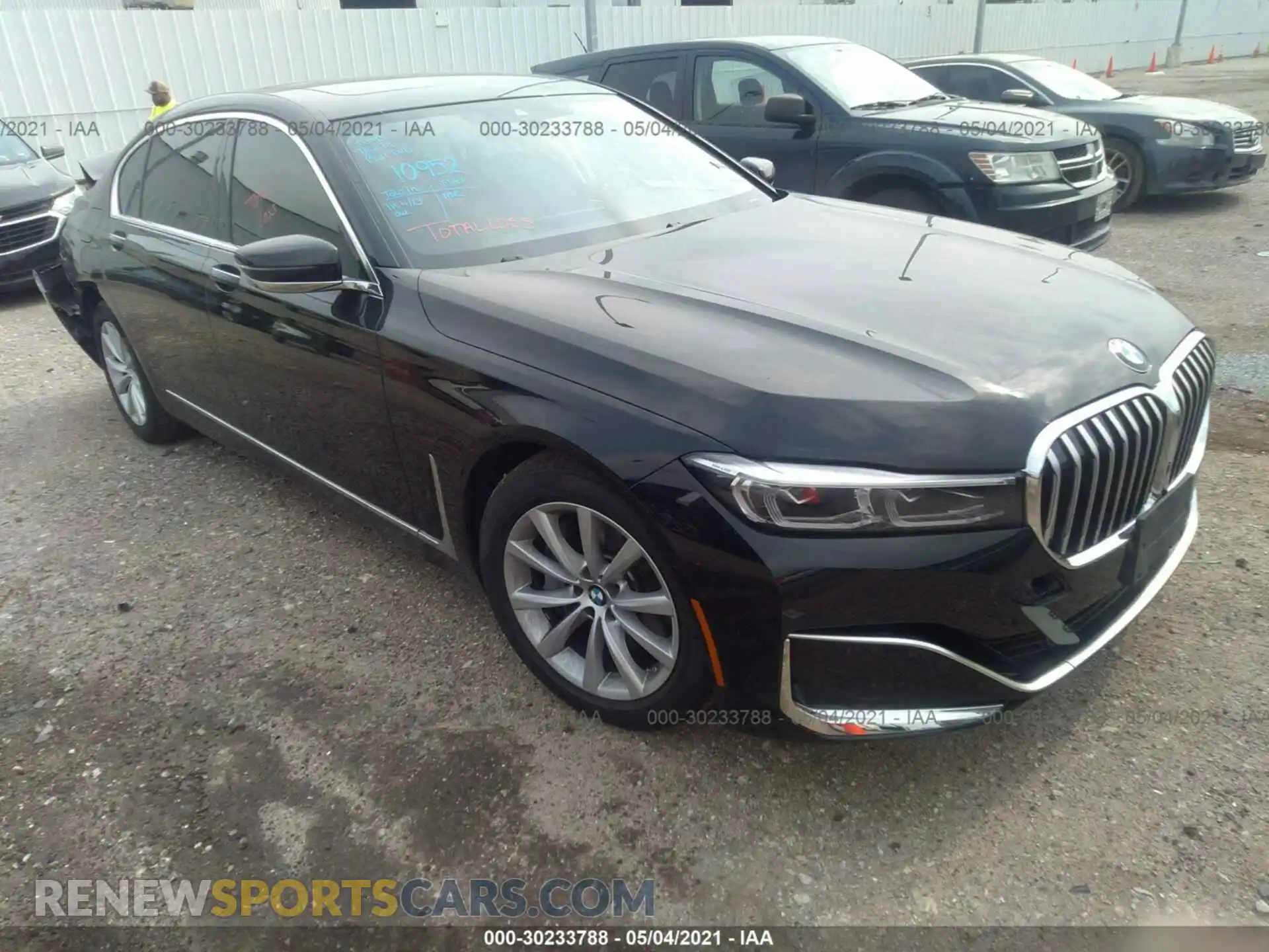 1 Photograph of a damaged car WBA7T2C08MCF89431 BMW 7 SERIES 2021
