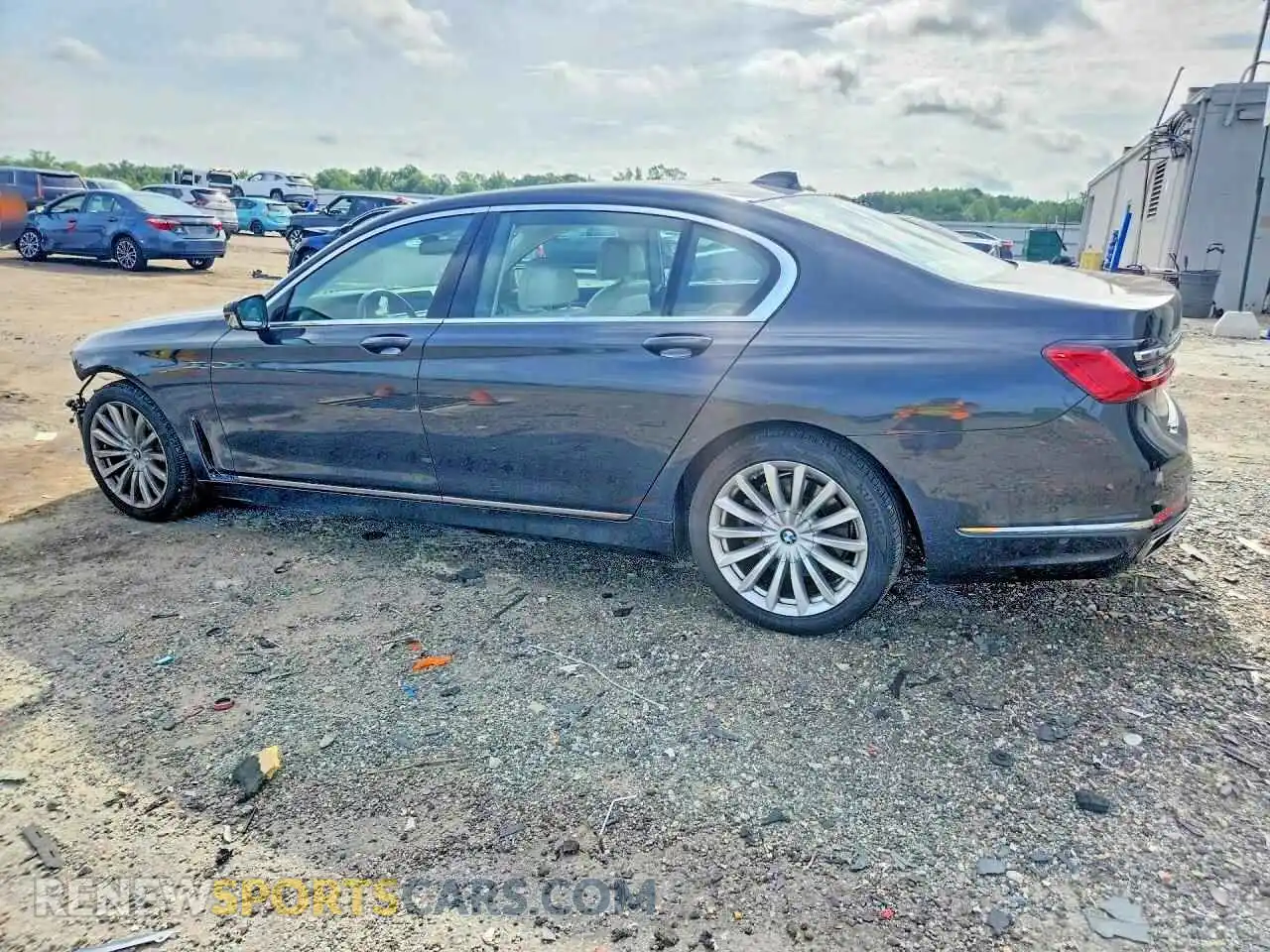 2 Photograph of a damaged car WBA7T4C07MCF84488 BMW 7 SERIES 2021