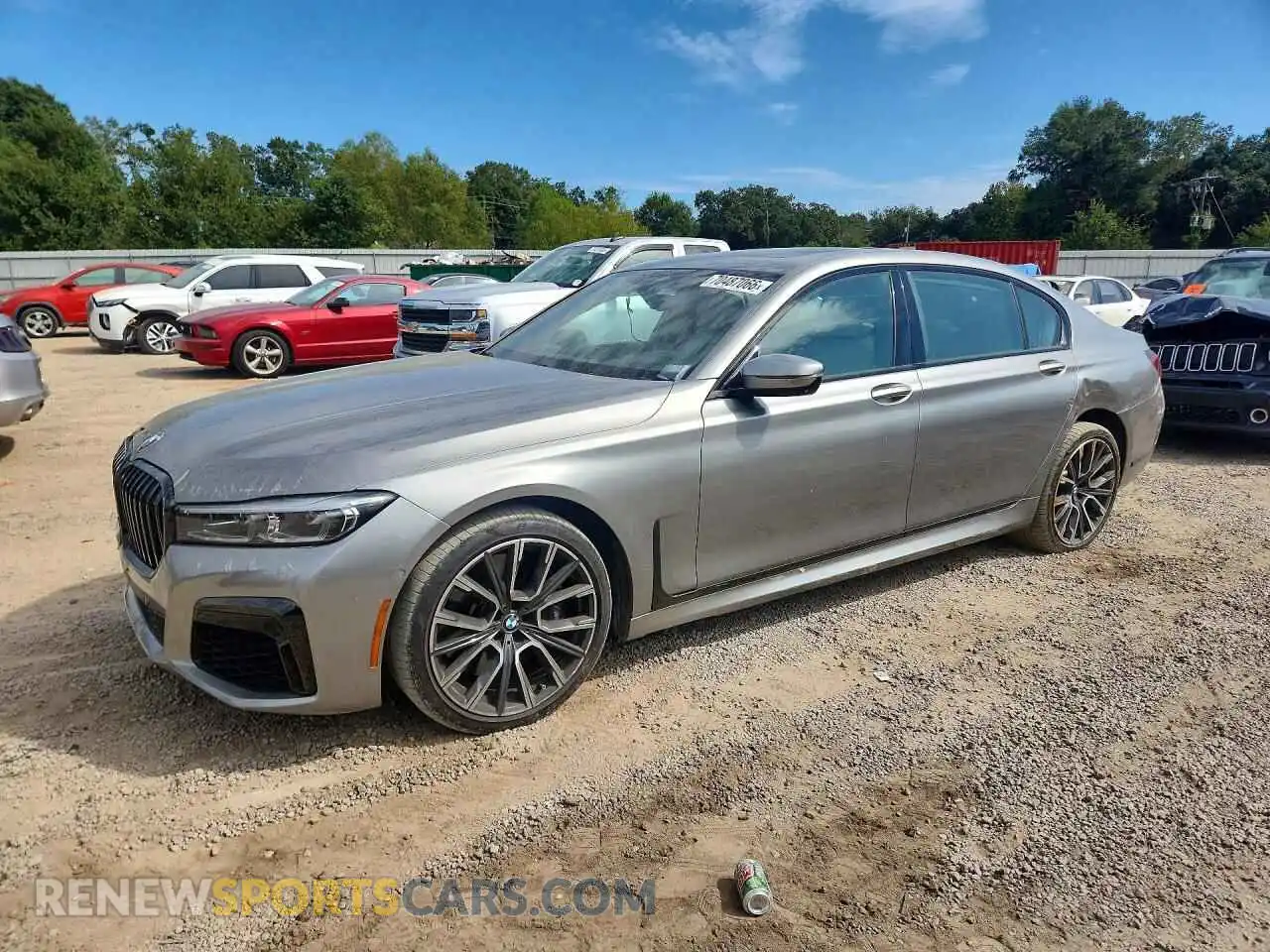 1 Photograph of a damaged car WBA7T4C0XMCE50090 BMW 7 SERIES 2021