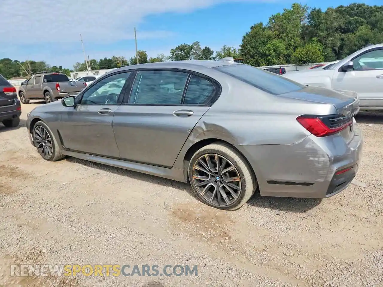 2 Photograph of a damaged car WBA7T4C0XMCE50090 BMW 7 SERIES 2021