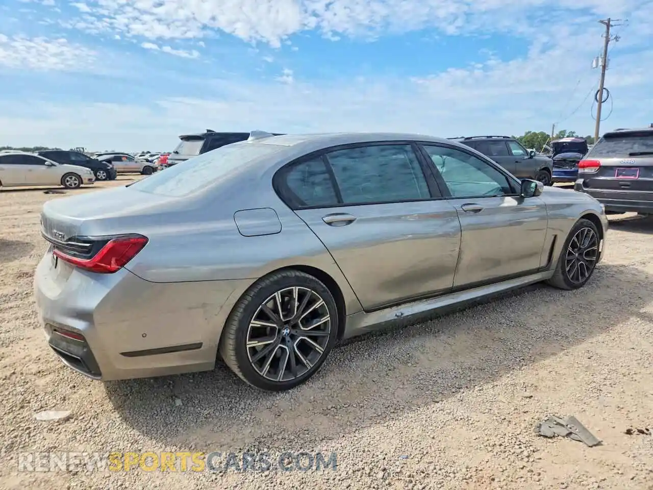 3 Photograph of a damaged car WBA7T4C0XMCE50090 BMW 7 SERIES 2021