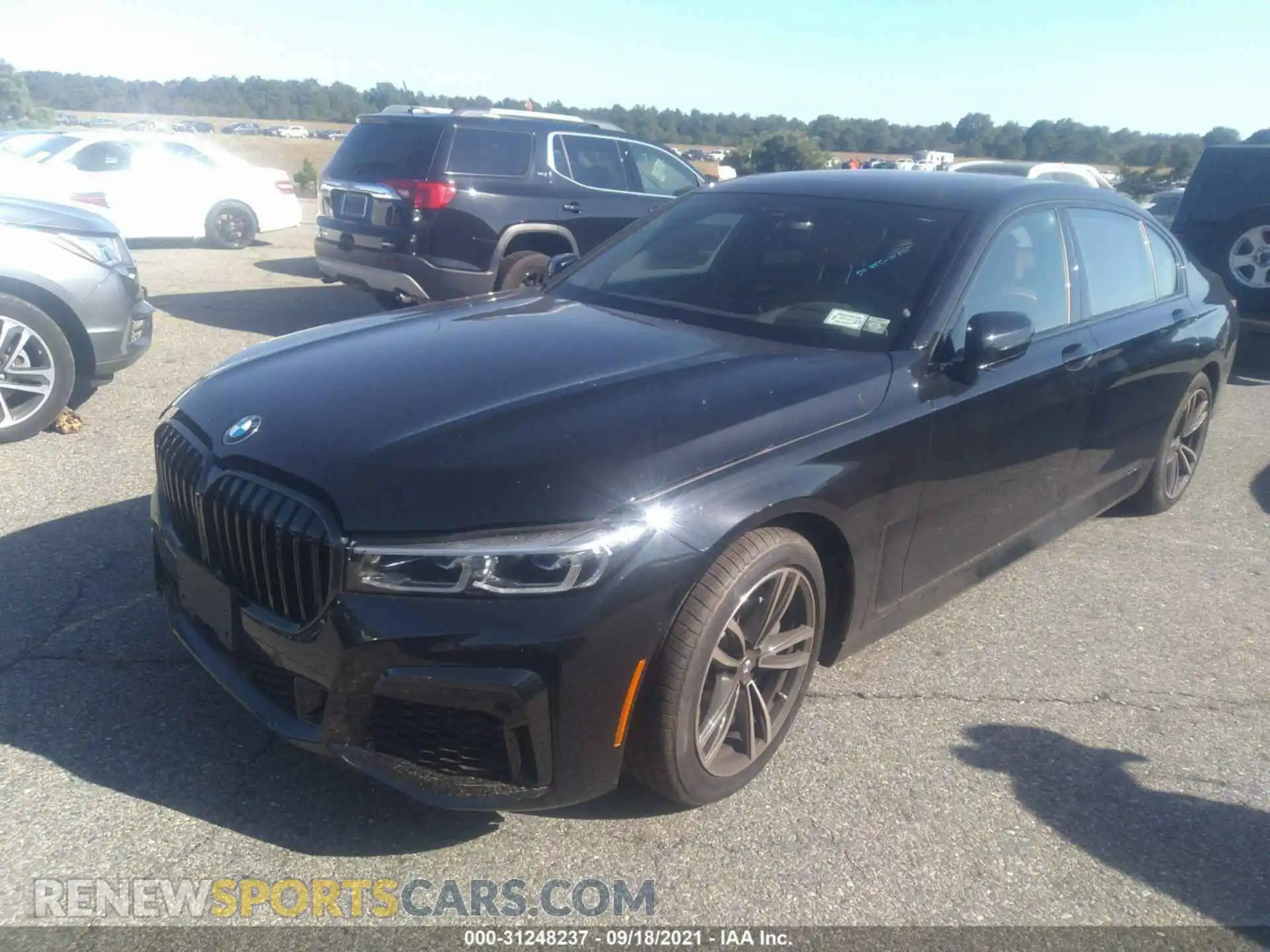 2 Photograph of a damaged car WBA7U2C00MCG46881 BMW 7 SERIES 2021
