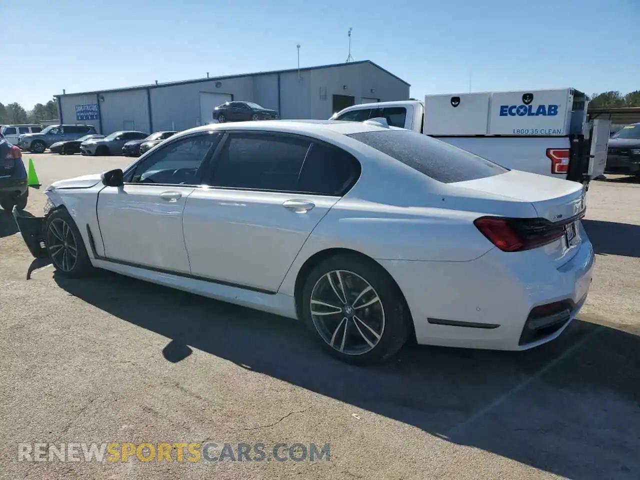 2 Photograph of a damaged car WBA7U2C03MCE90593 BMW 7 SERIES 2021