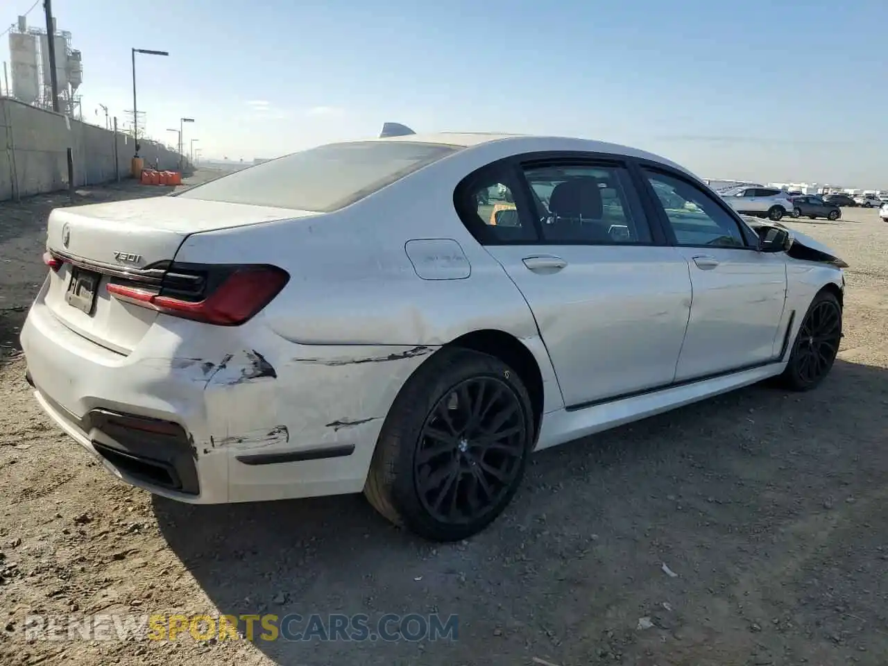 3 Photograph of a damaged car WBA7U2C03MCG02616 BMW 7 SERIES 2021
