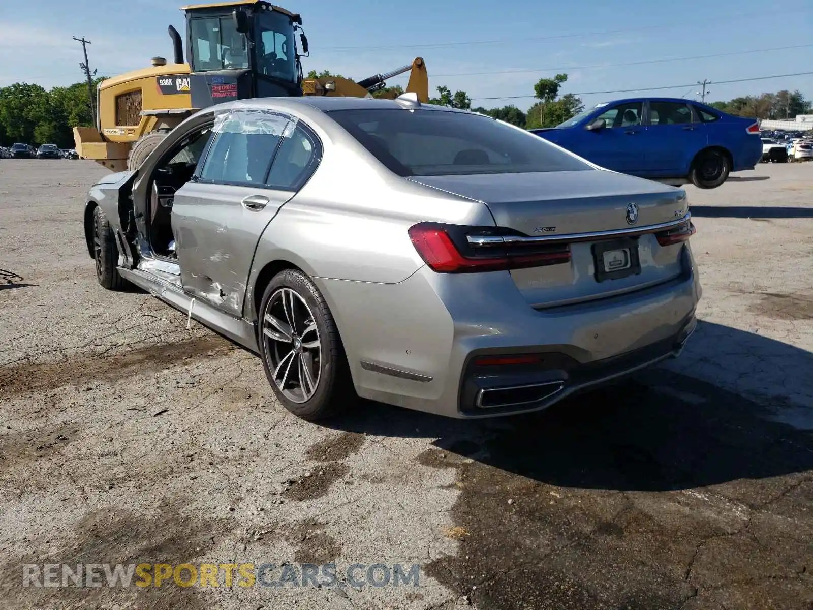 3 fotografías del automóvil dañado WBA7U2C04MCE53004 BMW 7 SERIES 2021