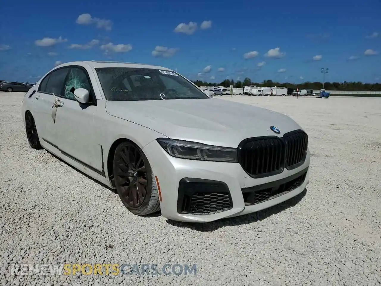 1 Photograph of a damaged car WBA7U2C04MCF05294 BMW 7 SERIES 2021